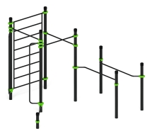 Воркаут ЛОВ 89 зеленый ВТ 101.15-02