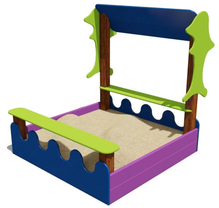 Песочный дворик 05020.21 для детской площадки, фото 1