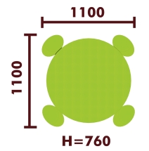 Стол детский 02023 для игровой площадки Стол детский 02023 для игровой площадки