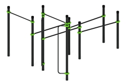 Воркаут ЛОВ 108 зеленый ВТ 102.16-02, фото 4