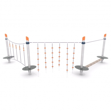 Канатная конструкция для лазания-03.01, фото 1