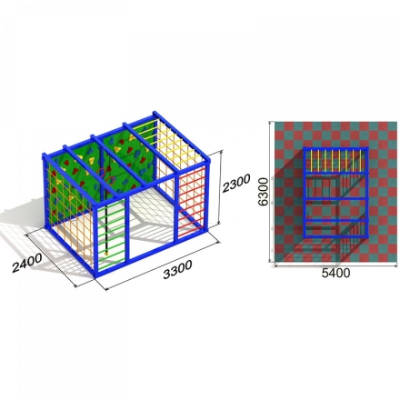 Спортивный комплекс Атлетический куб 1, фото 3