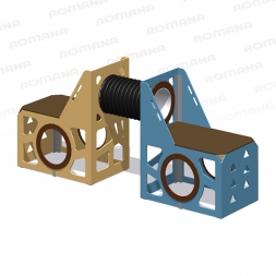 Игровой модуль Romana 115.23.00 для уличных спортивных площадок, фото 2