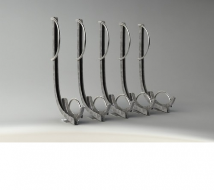 Велопарковка одиночная &quot;Нота&quot;, фото 1