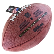 Мяч для американского футбола WILSON Duke, официальный мяч NFL, натуральная кожа
