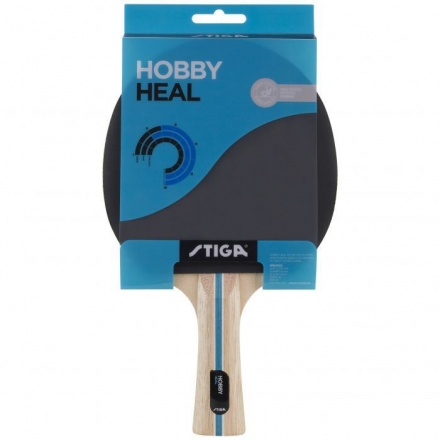 Ракетка для н/т Stiga Hobby Heal, арт.1210-3116-01, для начин., накладка 1,5 мм ITTF, конич. ручка, фото 1