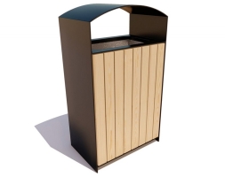 Урна Базис, Лиственница, фото 4 Урна Базис, Лиственница, фото 4