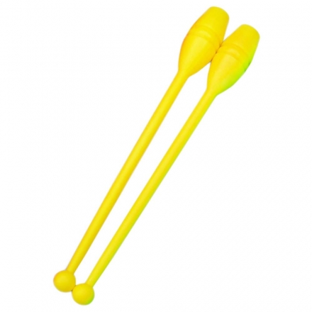 Булавы для х/г 35см, желтый, фото 1