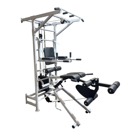 Многофункциональная силовая станция 7-в-1 на базе шведской стенки, фото 1