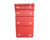 Набор плиобоксов PB Extreme Foam Plyobox Set 5 красный