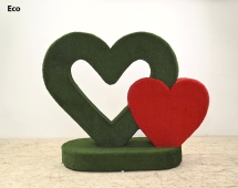Топиари стела сердца Гармония, мини - газон Есо Топиари стела сердца Гармония, мини - газон Есо