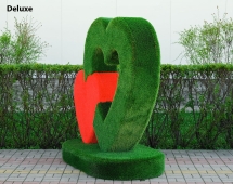 Топиари стела сердца Гармония, мини - газон Есо Топиари стела сердца Гармония, мини - газон Есо