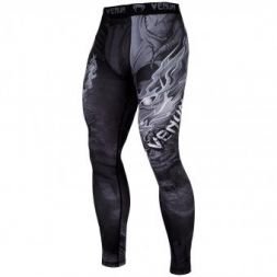 Компрессионные штаны Venum Minotaurus Black/White