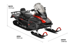 Снегоход BRP Ski-Doo Skandic SWT 900 ACE (2022), фото 2