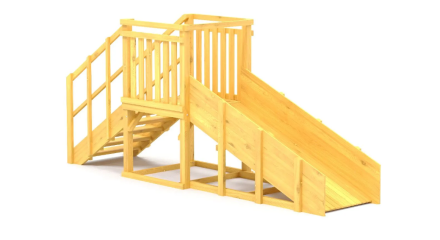 Зимняя горка Савушка Зима Wood 1, фото 2