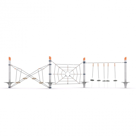 Канатная конструкция для лазания-03.02, фото 3