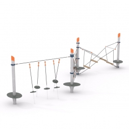 Канатная конструкция для лазания-03.02, фото 2