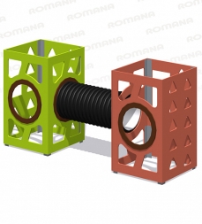 Игровой модуль Romana 115.21.00 для уличных спортивных площадок, фото 4