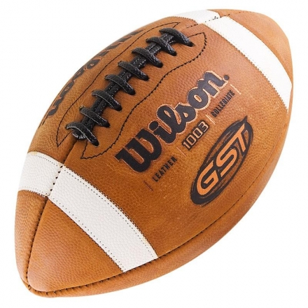 Мяч для американского футбола WILSON GST Official, официальный мяч NCAA и NFHS , фото 1