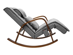 Массажное кресло качалка FUJIMO F2002 МСX Time2Chill Grey (Tailor 7) Вишня, фото 19