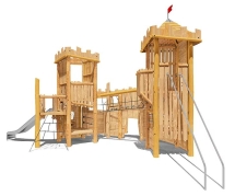 Игровой комплекс Эко VST 0017/1 для детской площадки Игровой комплекс Эко VST 0017/1 для детской площадки