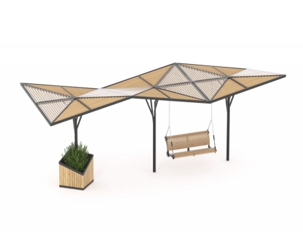 КОНСТРУКЦИЯ ДЛЯ УЛИЧНЫХ ПЛОЩАДОК PERGOLA «PR-02.01-01», фото 1