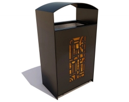 Урна Базис, металл, фото 1 Урна Базис, металл, фото 1