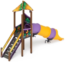 Горка Волшебный город (Майя) - ИО 44.19.01-01 - Тоннельная прямая Н=1500 Горка Волшебный город (Майя) - ИО 44.19.01-01 - Тоннельная прямая Н=1500