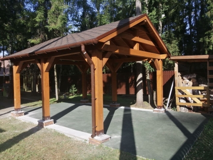 Навес для машин ЭФОР Несущий каркас, фото 1