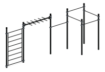Воркаут 108 серый ВТ 12.22-03 Воркаут 108 серый ВТ 12.22-03