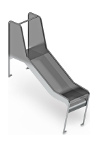 Горка для геопластики из нержавеющей стали 600 SNG 600.470-01 Горка для геопластики из нержавеющей стали 600 SNG 600.470-01