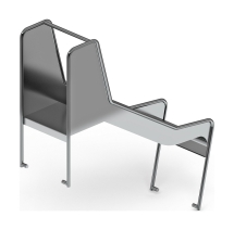 Горка для геопластики из нержавеющей стали 600 SNG 600.470-01 Горка для геопластики из нержавеющей стали 600 SNG 600.470-01