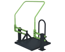 Уличный тренажер TORUDA "Подтягивание на платформе" для колясочников Уличный тренажер TORUDA "Подтягивание на платформе" для колясочников