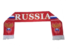 Шарф болельщика RUSSIA (140х16см, фланель) Шарф болельщика RUSSIA (140х16см, фланель)