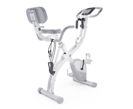 Велотренажер X-Bike DFC DavCreator Max, бело-серый, фото 1