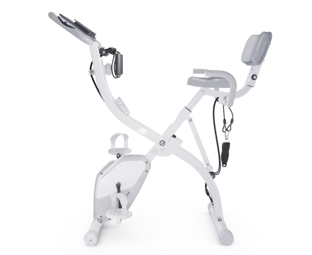 Велотренажер X-Bike DFC DavCreator Max, бело-серый, фото 2