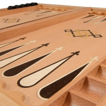 Нарды Сенеж &quot;Казбек&quot; мини (Россия, дерево, 36х22х5 см)