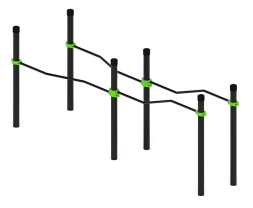 Воркаут ЛОВ 108 зеленый ВТ 102.17-02, фото 2