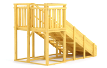 Зимняя горка Савушка Зима Wood 3