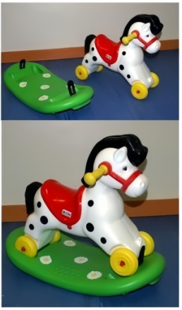 Каталка качалка-лошадь, фото 1