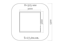 Песочница 050043.21 для детской площадки Песочница 050043.21 для детской площадки