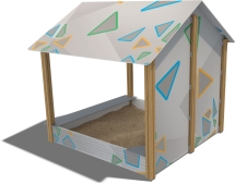 Песочный дворик Терраса ПС106.00.1 для детской площадки Песочный дворик Терраса ПС106.00.1 для детской площадки