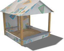 Песочный дворик Терраса ПС106.00.1 для детской площадки Песочный дворик Терраса ПС106.00.1 для детской площадки