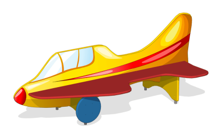 Лавочка Самолет МФ-05.15Х двойная для детской площадки, фото 1