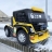 Электромобиль Mercedes-Benz Axor F Race с прицепом желтый