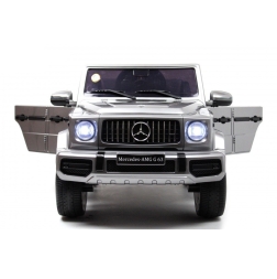 Электромобиль Mercedes-Benz G63 AMG o777oo серый, фото 2