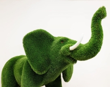 Топиари слон Абхей - газон Deluxe/Deluxe Green Топиари слон Абхей - газон Deluxe/Deluxe Green