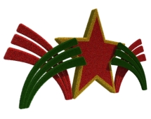 Топиари стела Звезда салют - газон Eco Топиари стела Звезда салют - газон Eco