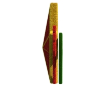 Топиари стела Звезда салют - газон Eco Топиари стела Звезда салют - газон Eco