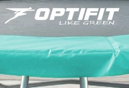 Батут OPTIFIT Like Green 6ft 1,83 м с зеленой крышей, фото 2